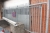 Galvanized gate, height approx. 2.10 m fixed part, length approx. 5000 mm + moving part, length approx. 4500 mm. Height approx. 2100 mm