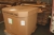 Pap container, B109 L120 H100 – ca. 21 stk. Incl. træpaller til hver container (samlet og usamlet)