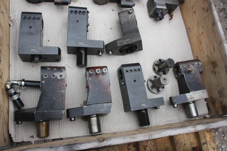 7 tool posts for machining center 18 MS (one for spare parts)