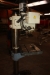 Drill press, Bernardo GB 323S. Max. Spindle speed: 2520 rpm. Motor 0,85 / 1,1 kW. SN: 512,003. 2 clamping surfaces: 400x470 mm + 390 x 330 mm