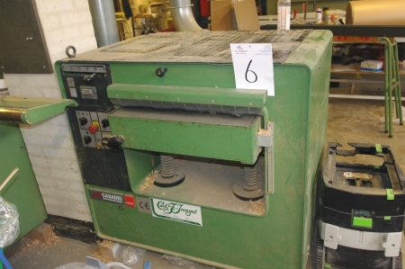 Thicknesser, Casadei, R63 H3, year 1995. Serial No. 95-64-065. Variable feeding speed of the up / down table. CE marked