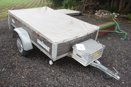 Trailer, Variant. A12905. T500 L325. KR9585. Top cover. Toolbox. 13 "wheels with good tread Frame: UH7502ET204254310