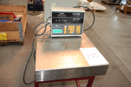 Digital scale 10 kg. TEC ditital Counting Scale. Approximately 500 x 700 mm