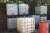 Approximately 8 pallet containers
