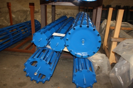 5 x tubular crublers, length: 3 meters. Various diameters