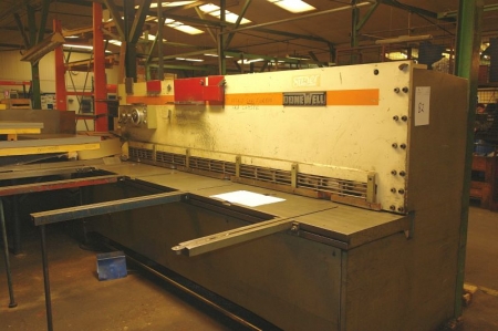 Guillotine, Donewell Super, capacity: 3200 x 10 mm