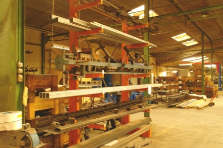 Cantilever Racking, OWO, 2 sides with 10 branches