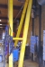 Gantry crane, 3.2 ton from floor to hook around. 2.5 meters. Span: approx. 6.8 meters