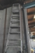 Air hose reel + aluminium ladder