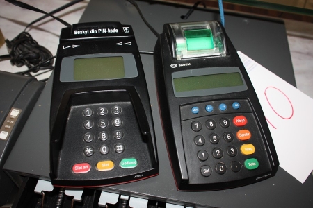 2 x ATM machines + cordless phones, Philips + router