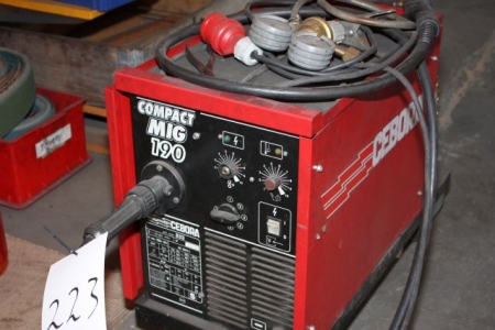 CO2 Welding Machine, Cebora Compact MIG 190