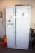 American type refrigerator with freezer section, ice water and ice, Samsung