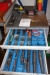 Drawer Cabinet with various cutting tools