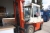 Forklift, Nissan, gas, 3.5 tons, lifting height: 5500mm. Tripplemast, hydraulic side shifter and fork positioner. Hours: 1900