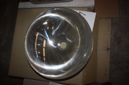 Steel Bowl without overflow, ø approx. 390 mm