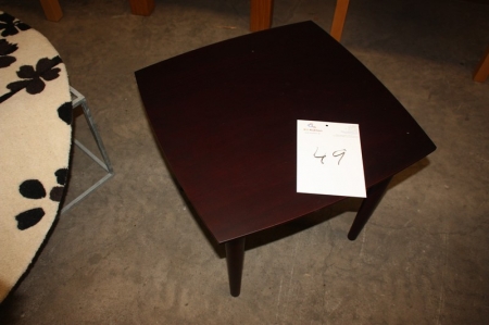 Corner Table, Madison, size approx. 60 x 60 x 52 cm. Black
