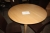 Dining table, 2-piece with extension. Solid oak. Peg Leg. Ø approx. 1200 mm