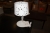 Table Lamp, La Creu. Diffuser in white metal