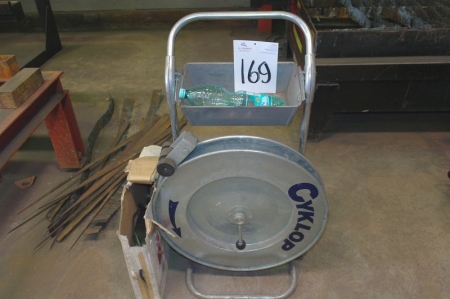 Cyklop strapping cart without strapping