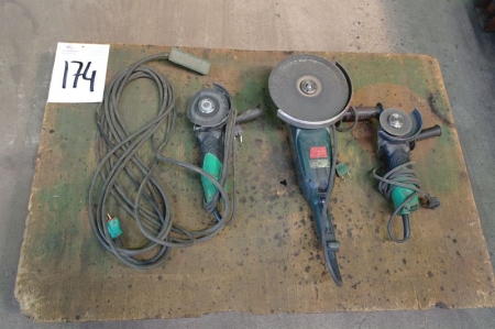 3 x power tool + cable