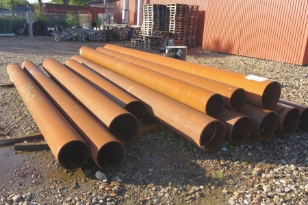 Lot steel pipes