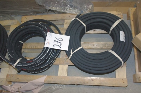 Pallet with hydraulic hose 5/8 "