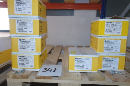 Pallet with Veba hydraulic fittings
