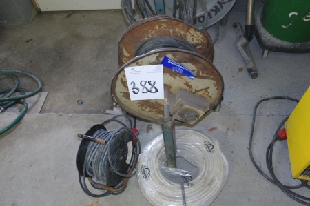 Lot cable + cable reel