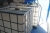 2 x 1000 liter pallet containers with pump