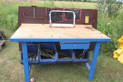Work Bench, 1500 x 770 mm, with drawer