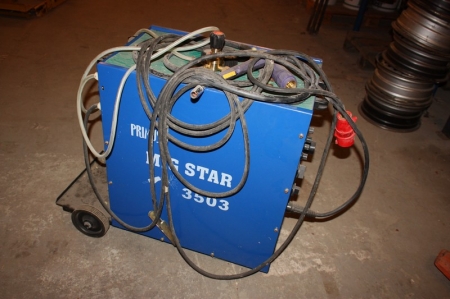 Welding machine. Primus MIG star 3503. Gauge + welding cables + welding handle