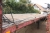 Platform trailer, Kelberg, Dolly + Wooden base with steel rails. Width = 2500 mm. Length = 13600 mm
