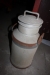 Milk vessel with lid, aluminum. 20 liters