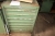 Tool cabinet with 9 drawers with content including Plates and claws