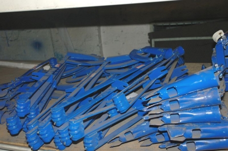 Various parts for seeders. Seeder cuts + marker arms, etc.