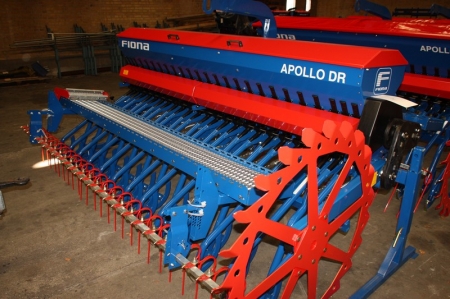 Seeding machine, Fiona Apollo DR, 3.0 meters. Marker missing (text updated 27. 09. 2013)