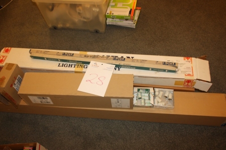 Various fluorescent tubes and more