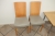Square table, Scandi Form + 4 chairs, Miss Trip by Starck