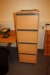 Filing cabinet, 4 drawers, Contra Plan, with empty hanging files