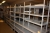 Content on top and below 4 span Steel Shelving: Various decoration materials + 9 x Mermaid IntelliPlayer for use with store monitors + 5 display stands with extension display