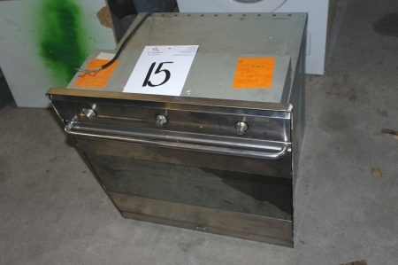 Built-in type oven + Zanussi Jet System washing machine