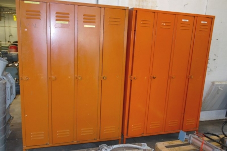Firefighters Cabinets 2 x 4 room