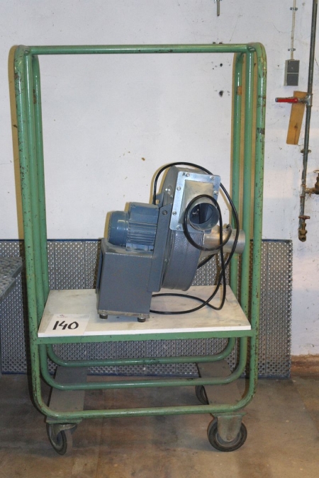 Trolley with Rosenberg Vacuum / Blower Type: AR-31-0, 55 KW year 2004