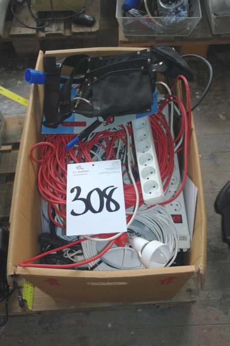 Box with cable