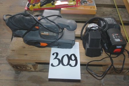 Manpower Electric planing + Black / Decker charger, etc.