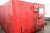 Container, mål 300x300 mm. El, arbejdsbord, aflåseligt metalskab. (5260)