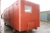 Mandskabsvogn, mål: 700x250 mm, containerhejs. Håndvask, bruser, toilet, vandvarmer, 5 personer, opholdsrum, lys, isolering, køleskab (5381)