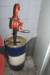 Barrel with hand pump + barrel