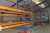 5 span pallet rack with 24 beams + 5 gables. Without content