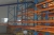 5 span pallet rack with 28 beams + 5 gables. Without content